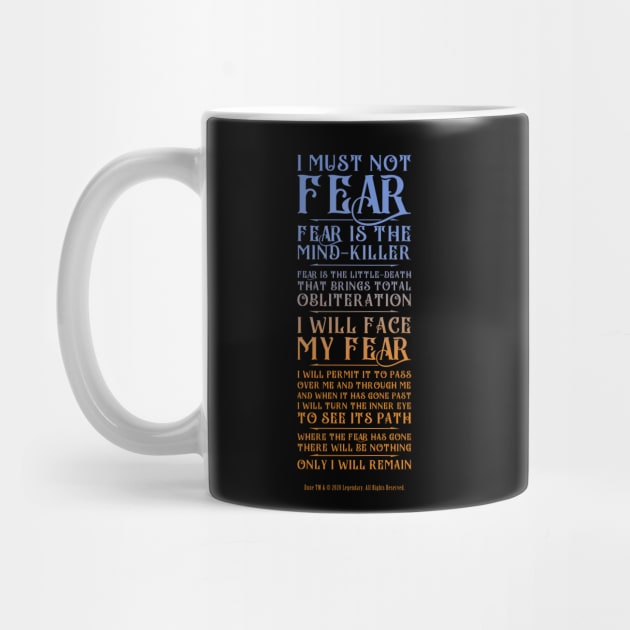 Litany Against Fear - Dune 2020 by VanHand